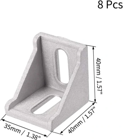 4040 Profile Aluminium Angle Bracket