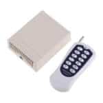 DC 12V 12CH Channel Wireless RF Remote Control Switch Transmitter Receiver