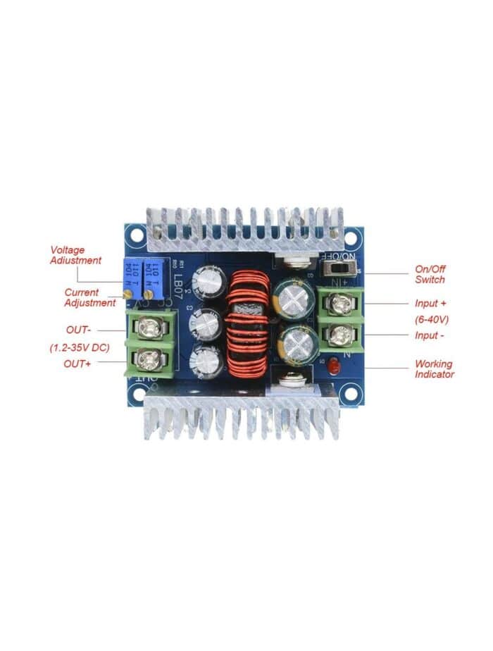 DC-DC Buck Converter Step Down Module Constant Current LED Driver ( 300W 20A) - Image 5