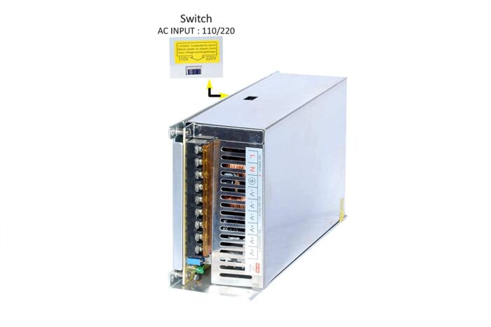 24V 20A SMPS - 480W - DC Metal Power Supply - Good Quality - Non Water Proof - Image 2