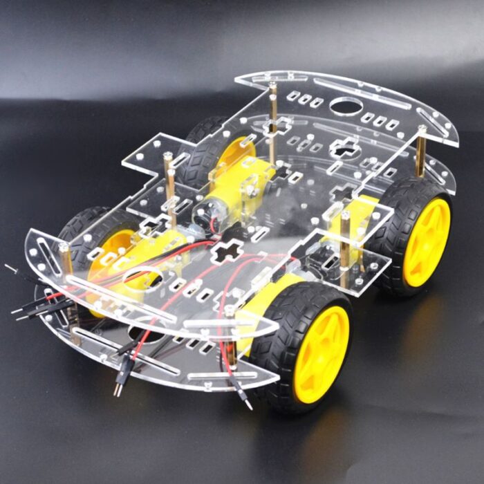 4 Wheel Robot Chassis Kit - Image 6