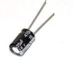 470uF 16V Electrolytic Capacitor - 3 Pieces Pack