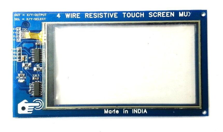 4 Wire Resistive Touch Screen MUX BREAK OUT BOARD