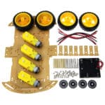 4 Wheel Robot Chassis Kit - Image 2