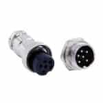 GX-16 6 Pin Aviation Connector Straight Male Female Connector - Image 2