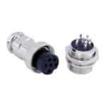 GX-16 6 Pin Aviation Connector Straight Male Female Connector