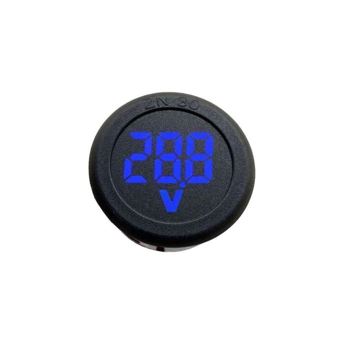  LED Digital Display Mini DC Digital Two-wire Voltmeter (Blue) - Image 1