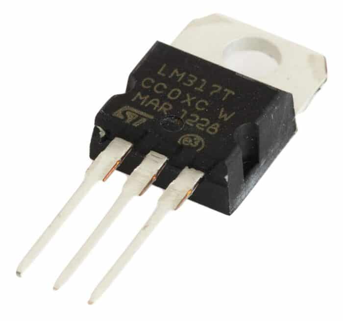LM317T Adjustable Voltage Regulator - Image 1