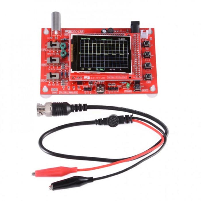 DSO138 2.4 TFT Handheld Pocket-size Digital Oscilloscope Kit DIY - Image 3
