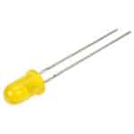 Yellow LED 5mm Pack Of 5 (Light Emitting Diod)