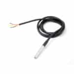DS18B20 Water Proof Temperature Probe – Black (1m)
