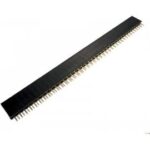 1x40 2.54mm Pitch Female Berg Strip Header Straight