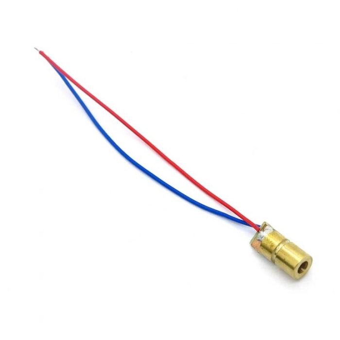 650nm 6mm 5V DC 5mW Mini Laser Dot Diode Module - Image 3