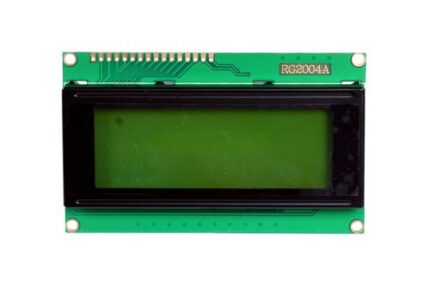 20X4 Parallel LCD Display with Green Backlight