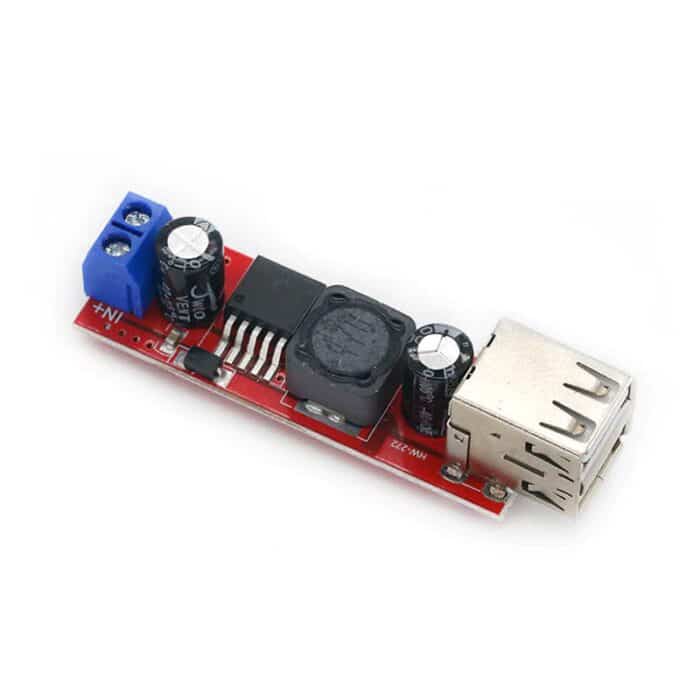 Dual USB Output 9V 12V 24V 36V Car Charger Switch 5V DC-DC Power Supply Module 3A Buck Regulator - Image 3