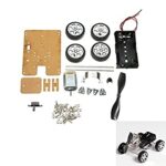 Mini Wind Car DIY Puzzle Robot Kit