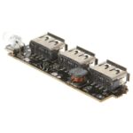 5V 2.1A 3 USB Power Bank Battery Charger Module Circuit Board Step Up Boost - Image 3