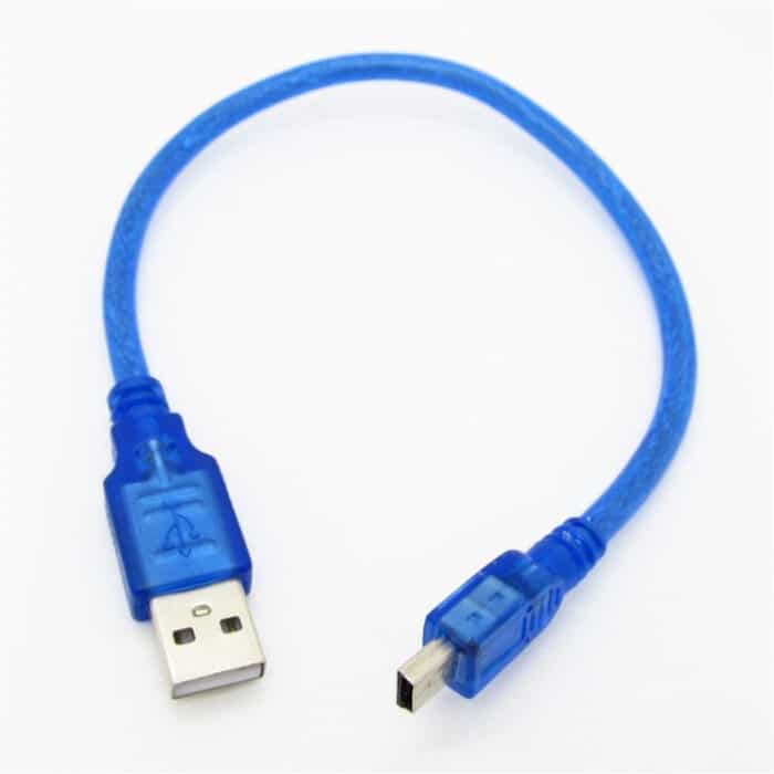 Cable for Arduino Nano (USB 2.0 A to USB 2.0 Mini B) 30cm - Image 1