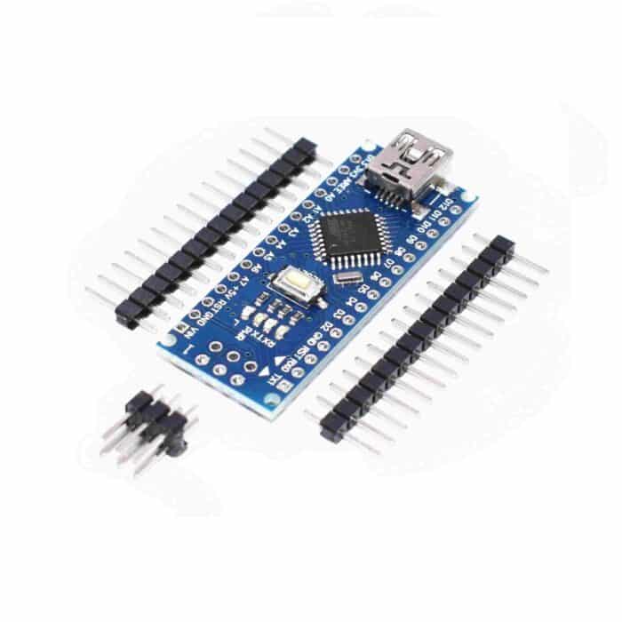 Nano Board R3 with CH340 chip without USB Cable compatible with Arduino (Unsoldered) - Image 1