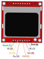 Nokia 5110 Screen 84x48 LCD Display Module SPI interface - Image 7