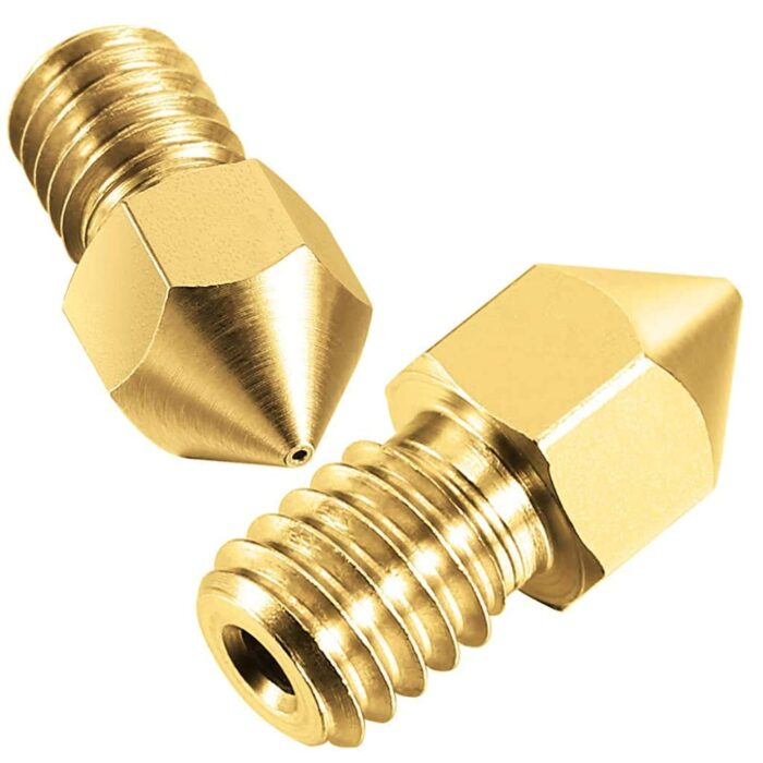 images 0.3mm 3D Printer Extruder Brass Nozzle - Image 1