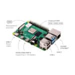 Raspberry Pi 4 Model B with 4GB Ram - Image 2