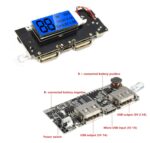 5V 1A/2.1A Mobile Power Bank PCB 18650 Battery Charger Module with LCD - Image 3