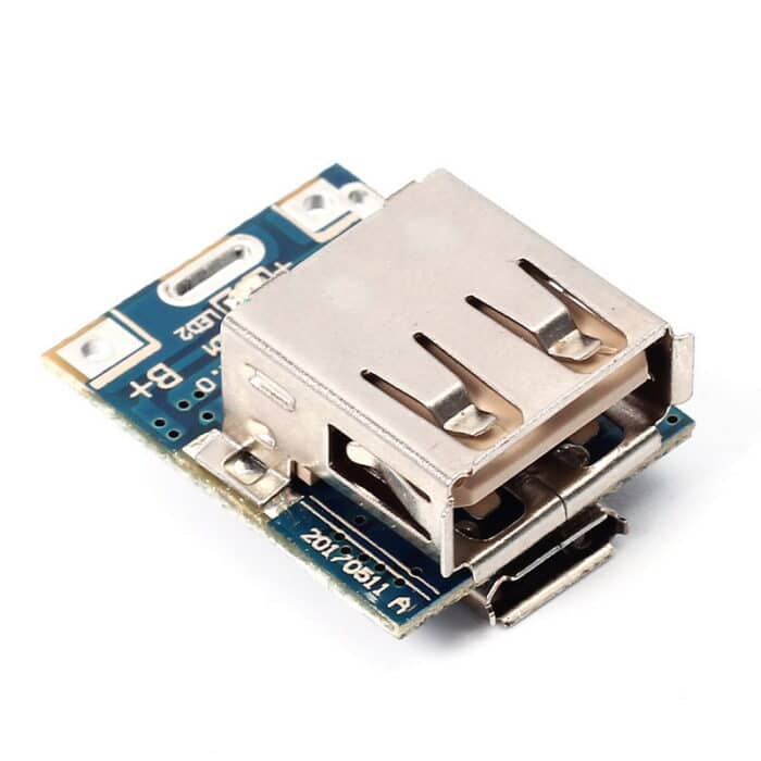 5V Step-Up Power Module Lithium Battery Charging Protection Board USB For DIY Charger - Image 1