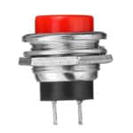 Momentary Push Button On Switch OFF-ON Horn Red Plastic 3A 125V - Image 3