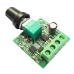 DC Motor PWM Speed Regulator 1.8V, 3V, 5V, 6V, 12V-2A speed control switch function