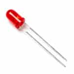 Red LED 5mm Pack Of 5 (Light Emitting Diod)