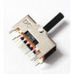 2 Way Joystick - DPDT Switch - Center Off - Spring Loaded - PCB Mount 