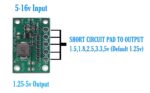 MP1495 Based DC-DC Buck Converter 5-15V Input, 1.25V -1.5V -1.8V -2.5V -3.3V -5V fixed voltage output, 3A Output Current - Image 3