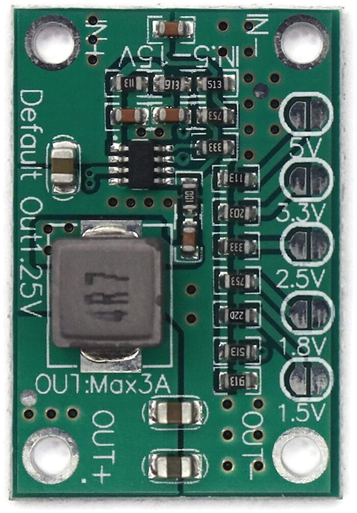 images MP1495 Based DC-DC Buck Converter 5-15V Input, 1.25V -1.5V -1.8V -2.5V -3.3V -5V fixed voltage output, 3A Output Current - Image 1