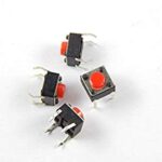 Tactile Switch micro - Push to ON button (Set of 5)