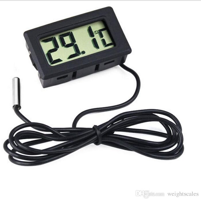 Mini LCD digital thermometer sensor wired for Room temperaure - Image 5