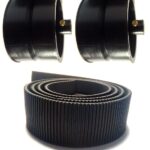 TRACK BELT WITH PULLEY WHEEL 4CM FOR ROBOTICS