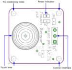 TTP223 - 1 Channel Capacitive Touch Sensor Module - Image 4