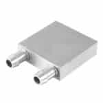 Water Liquid Cooler Block Aluminum Heatsink 40x 40 mm