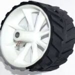 Robotic Wheel for high load, 11cm x 4cm, Wheel for robot,For Engineering Project