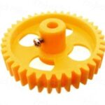 Yellow 38 Teeth Plastic Spur Gear
