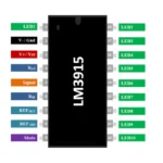 LM3915 LED Dot Bar Display Driver IC DIP-18 - Image 4