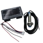 LED 4 Digit Red Display Indicators Tachometer+Hall Proximity Switch Sensor NPN