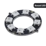 8 Bit WS2812 5050 RGB LED Built-in Full Color Driving Lights Circular Development Board