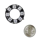 8 Bit WS2812 5050 RGB LED Built-in Full Color Driving Lights Circular Development Board - Image 4