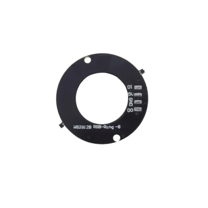8 Bit WS2812 5050 RGB LED Built-in Full Color Driving Lights Circular Development Board - Image 3