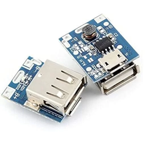 Type-C USB 5V 1A Step-Up Booster – Lithium Battery Charging and Protection Module for Power Bank - Image 3