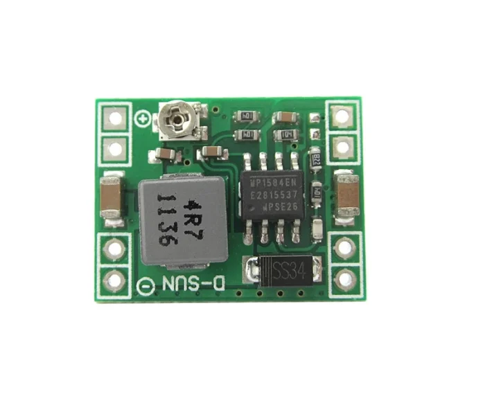 Mini MP1584 DC-DC 3A Adjustable Buck Module - Image 1