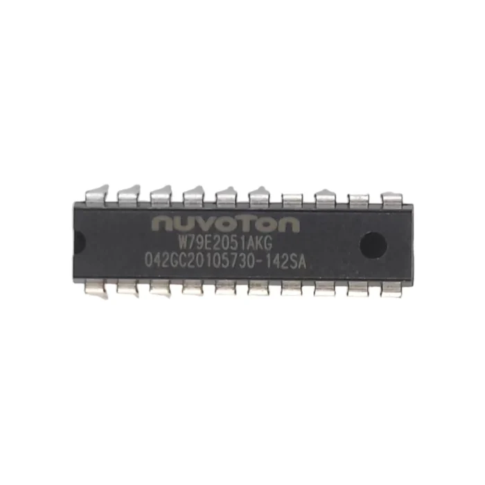 W79E2051AKG - 4T 8051 MCU - 2KB Flash - 24MHz - PDIP 20 - Nuvoton - Image 1