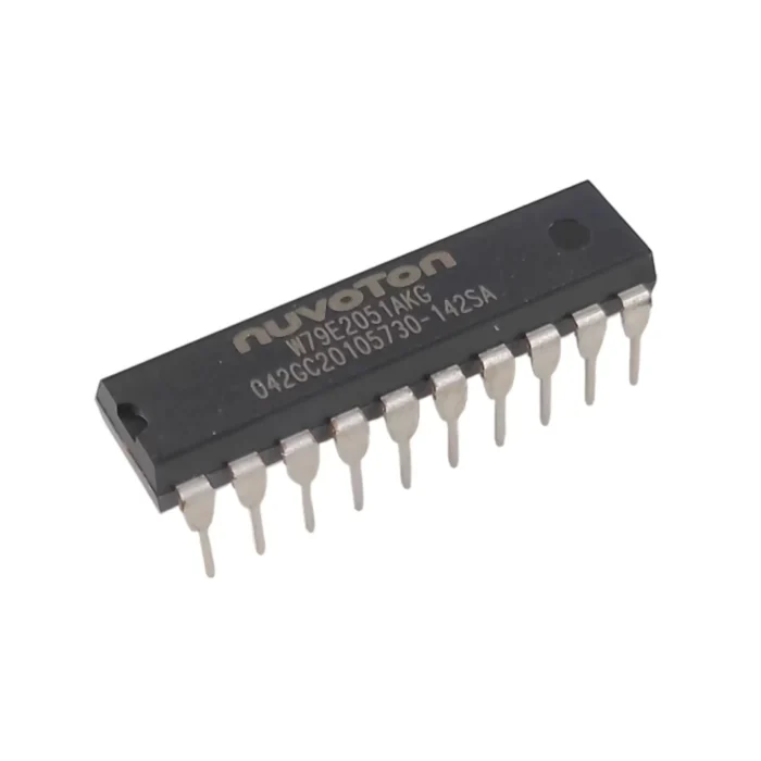 W79E2051AKG - 4T 8051 MCU - 2KB Flash - 24MHz - PDIP 20 - Nuvoton - Image 4